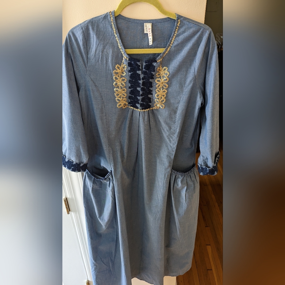 100%cotton RAGA dress